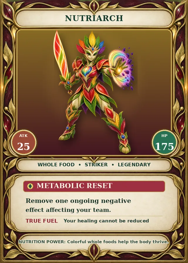 Nutriarch card
