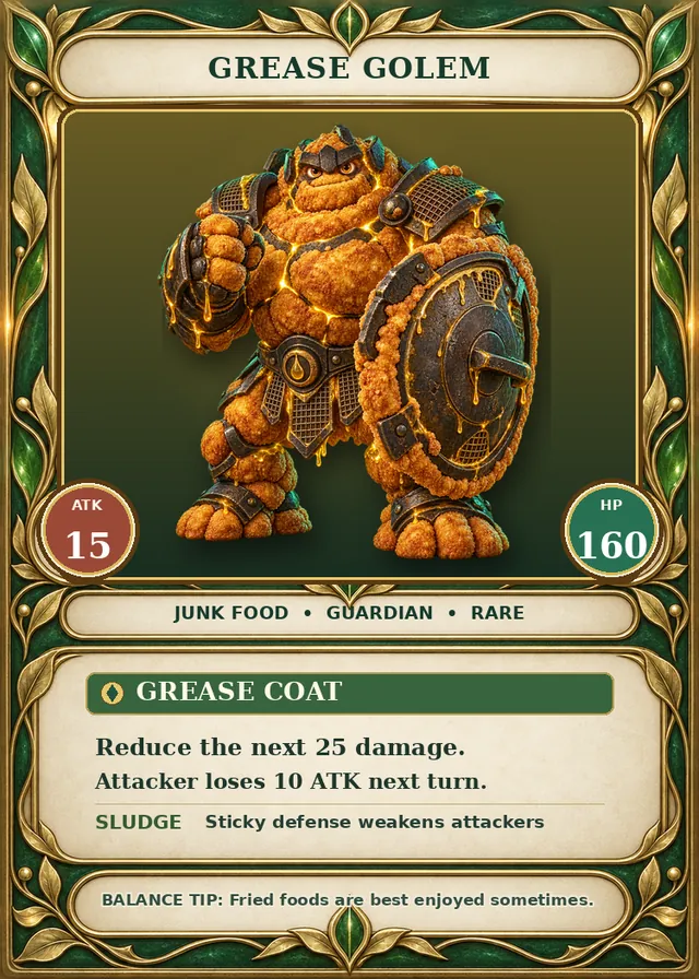 Grease Golem